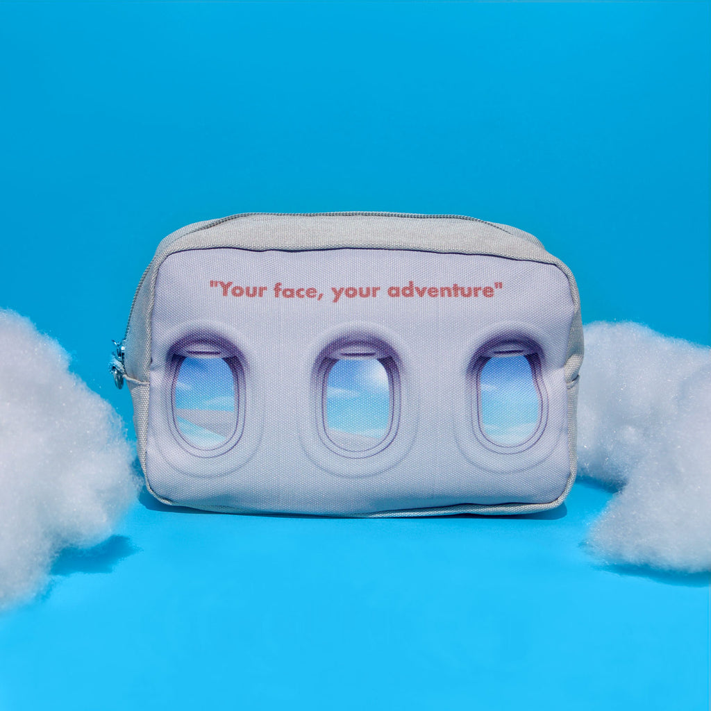 Window Seat Makeup Bag